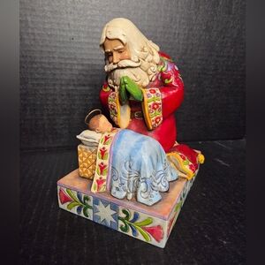 2008 Jim Shore Heartwood Creek "The Real Meaning Of Christmas" #4010488